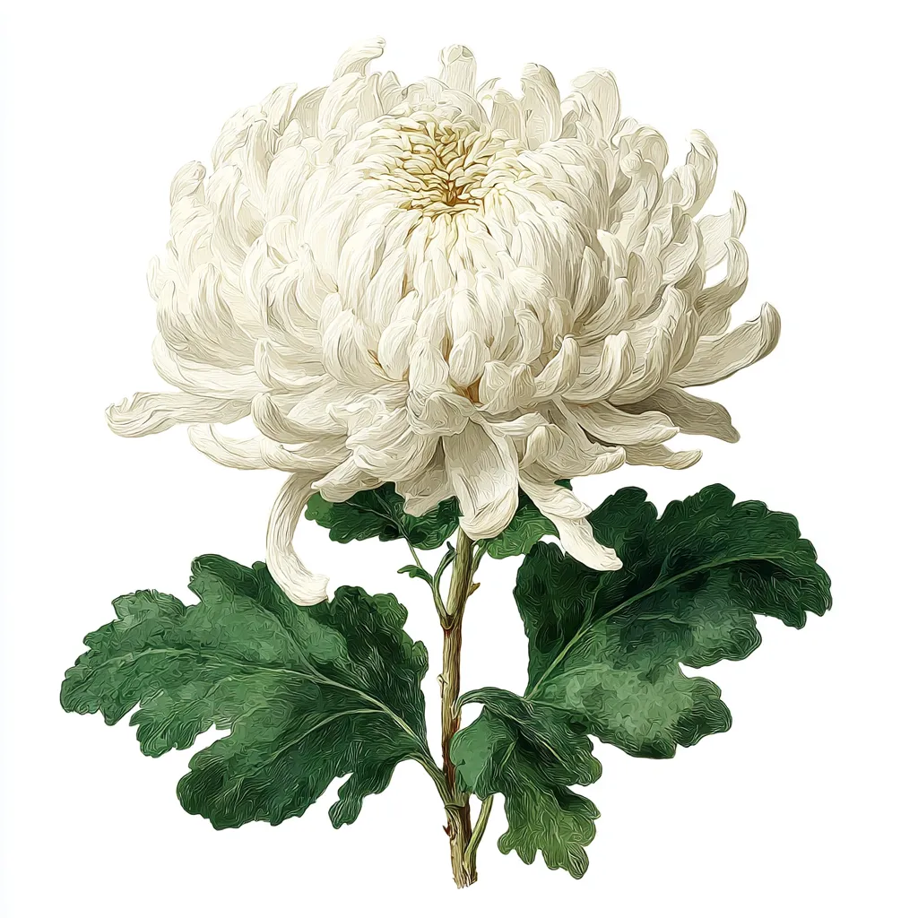 白の菊
