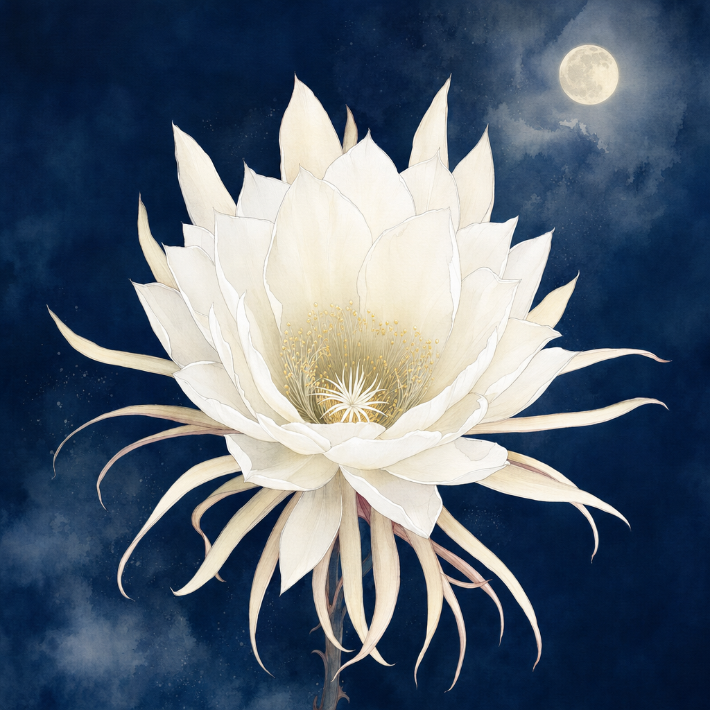 月下美人（コンパクト種）（Queen of the Night）