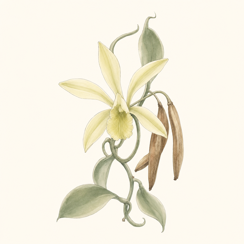 バニラ蘭（Vanilla Orchid）
