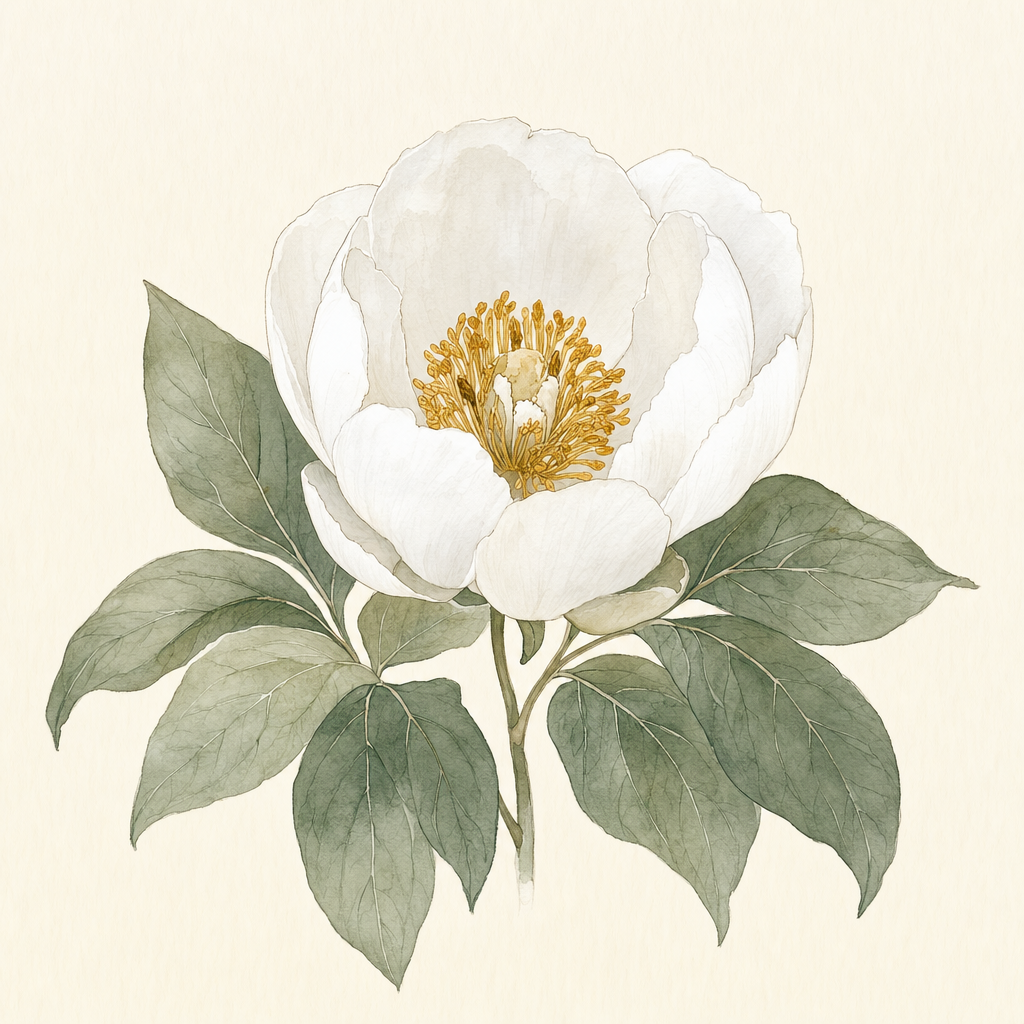 ヤマシャクヤク（Wild Peony）