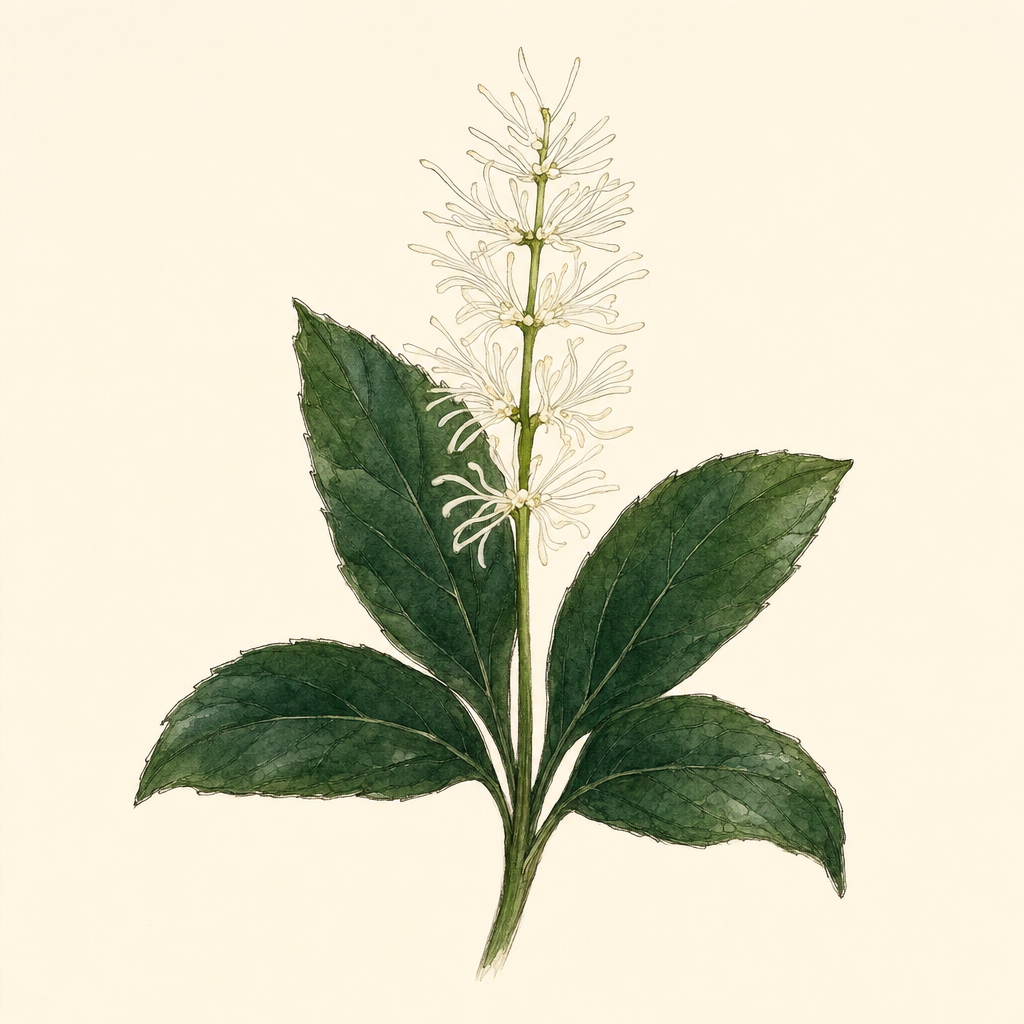 ヒトリシズカ（Chloranthus）